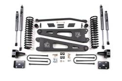 Zone Offroad ZONF25F 4" Suspension Lift Kit FOX Shocks 11-12 F250/F350 SD DSL