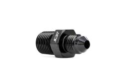 HPS Performance - HPS AN816-4-4 -4AN Flare To 1/8" NPT/Metric Adapter Straight Black - Image 2