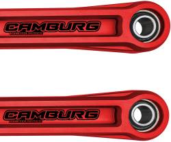 Camburg - Camburg CAM-120032-RED Kinetik Series Rear Billet Trailing Arm Kit Red - Image 2