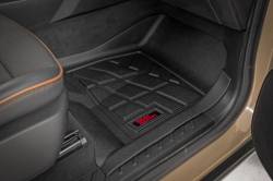 Rough Country Suspension Systems - Rough Country Front Floor Liners Black 23-26 Colorado/Canyon Crew SM21312 - Image 3