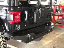 Motobilt - Motobilt MB1092 Rear Bumper Crusher w/Light Mounts for 18+ Jeep Wrangler JL - Image 24
