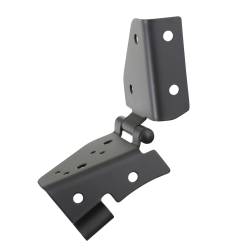 Smittybilt - Smittybilt 7603 Windshield Hinge Black for 76-95 Jeep Wrangler CJ5/CJ7/Scrambler - Image 4