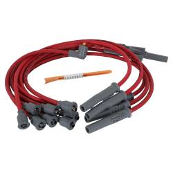 MSD - MSD Ignition 31309 Custom Spark Plug Wire Set Red for Chrysler 318-360 - Image 5
