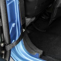 Smittybilt - Smittybilt 769401 Adjustable Door Check Straps Pair for 66-26 Jeep Wrangler Pair - Image 4
