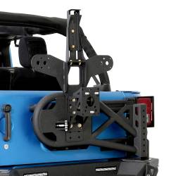 Smittybilt - Smittybilt 76857 GEN2 Bolt-on Tire Carrier for 07-18 Jeep Wrangler JK - Image 9