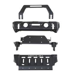 Smittybilt - Smittybilt 76730 Stryker Front Bumper Center Section for 07+ Jeep Wrangler JK/JL - Image 3