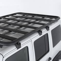 Smittybilt - Smittybilt J02 Defender Roof Rack Mounts for 18-24 Jeep Wrangler JL - Image 1