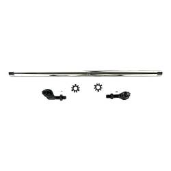 Apex Chassis - Apex Chassis KIT157 Drag Link 1 Ton Polished Aluminum No Flip for 07-18 Jeep JK - Image 1