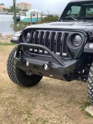 Motobilt - Motobilt MB1090F-S-1094 Jeep JL/Gladiator Front Bumper w/Stinger/Skid Plate 18+ - Image 4