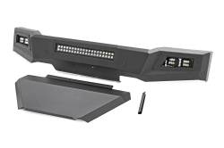 Rough Country Suspension Systems - Rough Country High Clearance Black Front Bumper 19-22 Silverado 1500 10757A - Image 2