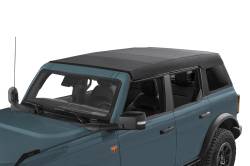 Bestop - Bestop 56873-17 Trektop Black Twill Soft Top for 21-24 Ford Bronco 4DR - Image 2