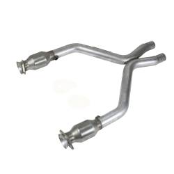 BBK Performance Parts - BBK Performance 2.5" Short X-Pipe w/Converters 11-14 Mustang 3.7L 1461 - Image 58