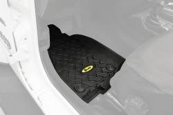 Bestop - Bestop 51514-01 Front Seat Floor Liner Set Black for 18-26 Jeep Wrangler JL - Image 2