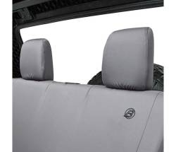 Bestop - Bestop 29281-09 Polyester Rear Seat Cover Charcoal for 08-12 Wrangler JK 4DR - Image 2