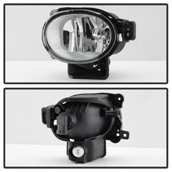 Spyder Auto - Spyder Auto 5064677 Black/Clear Fog Lights for 07-08 Acura TL - Image 1