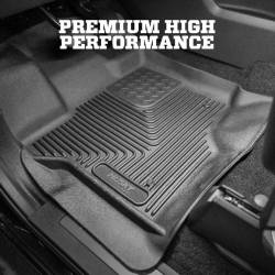 Husky Liners - Husky Liners 53441 X-act Contour 2nd Row Floor Liners Black for Ford F150 - Image 2