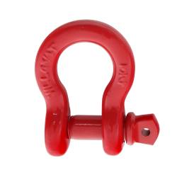 Smittybilt - Smittybilt 13047R Shackle 3/4" D-Rings 4.75 Tons Red Each - Image 2