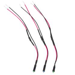 AutoMeter - AutoMeter 3283 2 Green 1 Blue LED Indicator Light Kit - Image 1