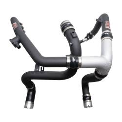 Injen - Injen SES9301ICPWB SES Wrinkle Black Intercooler Pipes for 21-24 Bronco 2.7L - Image 1