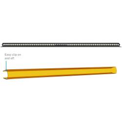 Mishimoto - Mishimoto BNLT-COV-SS50YL Borne Off-Road 50" Light Bar Cover Amber - Image 2