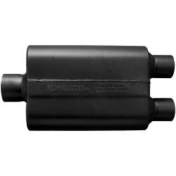 Flowmaster - Flowmaster 9430402 40 Series Delta Flow Muffler Center/Dual Aluminized - Image 2