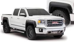 Bushwacker Pocket Style Front/Rear Fender Flares Black GMC Sierra 40974-02