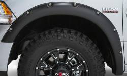 Stampede - Stampede 8421-2 Ruff Riderz Fender Flare Smooth Black for 09-23 Ram 1500 Classic - Image 2