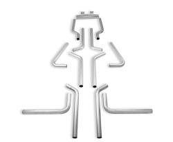 Flowmaster - Flowmaster 15936 Universal Dual Exhaust Pipe Kit 16pc. 2.5" Dia. Aluminized - Image 2