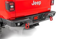 Rough Country Suspension Systems - Rough Country Full Width Black Rear Bumper for Gladiator JT 10646 - Image 6