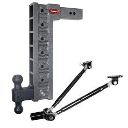 GEN-Y Hitch - GEN-Y Hitch 2.5" MEGA-DUTY Class V 18" Drop Hitch Receiver 21K GH-617 - Image 1
