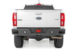 Rough Country Suspension Systems - Rough Country Heavy Duty Black Rear Bumper 19-24 Ford Ranger 10760 - Image 3