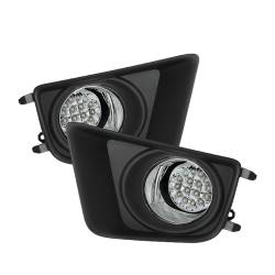 Spyder Auto - Spyder Auto 5075154 LED Black/Clear Fog Lights for 12-15 Tacoma - Image 1