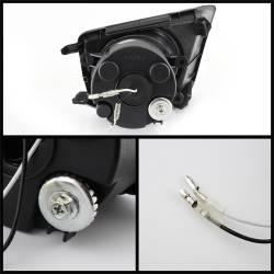 Spyder Auto - Spyder Auto 5075154 LED Black/Clear Fog Lights for 12-15 Tacoma - Image 2