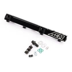 AEM Electronics - AEM 25-104BK High Volume Fuel Rail Black 1992-2001 Honda Prelude - Image 2