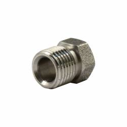 Allstar Performance - Allstar Perf. ALL50117 Inverted Flare Nuts 7/16"-24 Stainless for 1/4" Line - Image 1