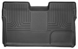 Husky Liners 19331 Weatherbeater 2nd Row Floor Liners Black for Ford F150