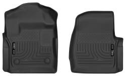 Husky Liners - Husky Liner X-act Contour Front Floor Liners Black Ford Super Duty 52721 - Image 1