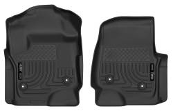 Husky Liners - Husky Liner X-act Contour Front Floor Liners Black Ford Super Duty 52731 - Image 1