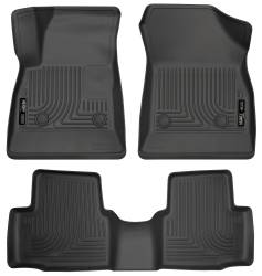Husky Liners - Husky Liner Weatherbeater Front/Rear Floor Liners Black Chevrolet Cruze 99161 - Image 1