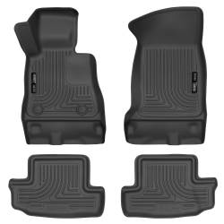 Husky Liners - Husky Liner Weatherbeater Front/Rear Floor Liners Black Chevrolet Camaro 99121 - Image 1