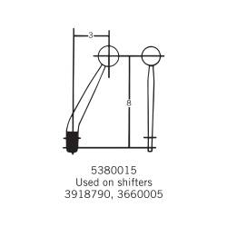 Hurst - Hurst 5380015 Competition Plus Replacement Stick Flat Chrome - Image 2