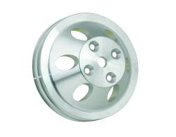 Mr Gasket 5315 Billet Style Aluminum Water Pump Pulley for Buick/Chevy/GMC
