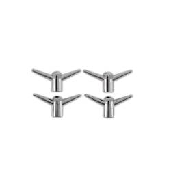 Mr Gasket - Mr Gasket 9824 Chrome Valve Cover Wing Bolts - Image 5
