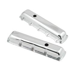 Mr Gasket 9422 Valve Cover Chrome Plated Pair for Oldsmobile