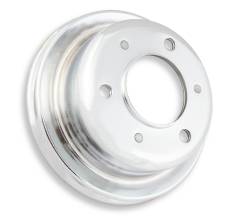 Mr Gasket 8827 Chrome Plated Steel Crankshaft Pulley