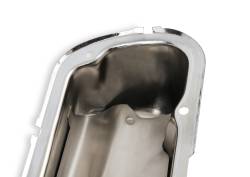 Mr Gasket - Mr Gasket 9804 Valve Cover Chrome Plated OEM Height Baffled Pair - Image 10