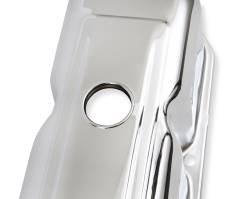 Mr Gasket - Mr Gasket 9807 Valve Cover Chrome Plated OEM Height Baffled Pair - Image 10