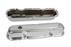 Mr Gasket - Mr Gasket 9806 Valve Cover Chrome Plated Tall Racing Style Baffled Pair - Image 4