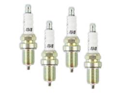ACCEL 0414S-4 Performance U-Groove Resistor Header Spark Plug 14mm Thread 4PC