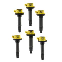 ACCEL 140061-6 Ignition Coil Series for 07-16 Ford 3.5L/3.7L V6 Yellow 6Pc